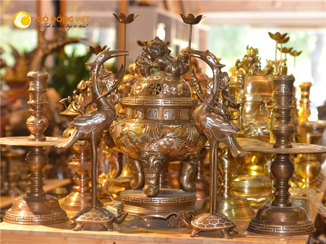 Địa chỉ uy tín mua đỉnh đồng khảm tam khí tại tỉnh Hậu Giang