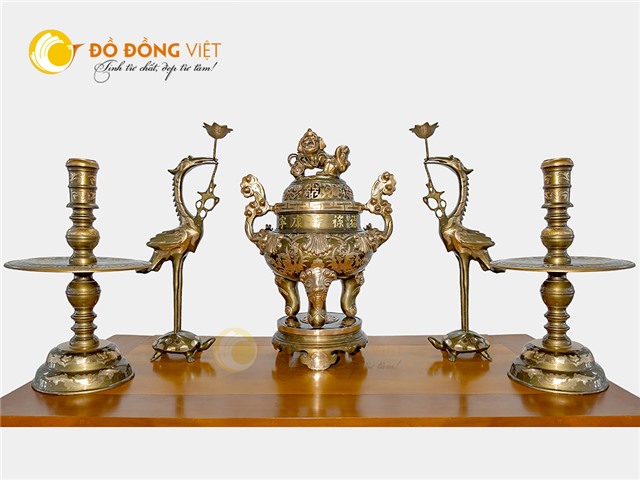 Giá bán đỉnh đồng hoa sòi tai mây đẹp tại tỉnh Bến Tre