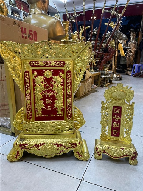 Địa chỉ chế tác bài vị bằng đồng tại Bạc Liêu