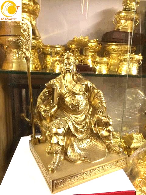 Tượng đồng Quan Công đẹp và chất lượng tại Long An