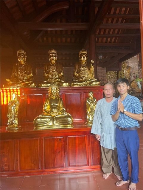 Địa chỉ dát vàng tượng Phật theo yêu cầu tại Cà Mau