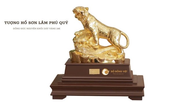 TƯỢNG HỔ SƠN LÂM PHÚ QUÝ - QUÀ TẶNG CHO NGƯỜI TUỔI DẦN