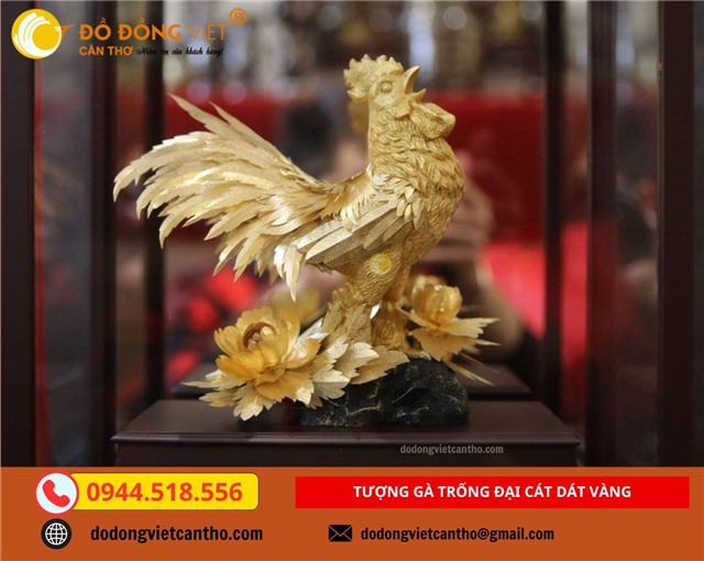 LINH VẬT PHONG THỦY GÀ TRỐNG ĐẠI CÁT