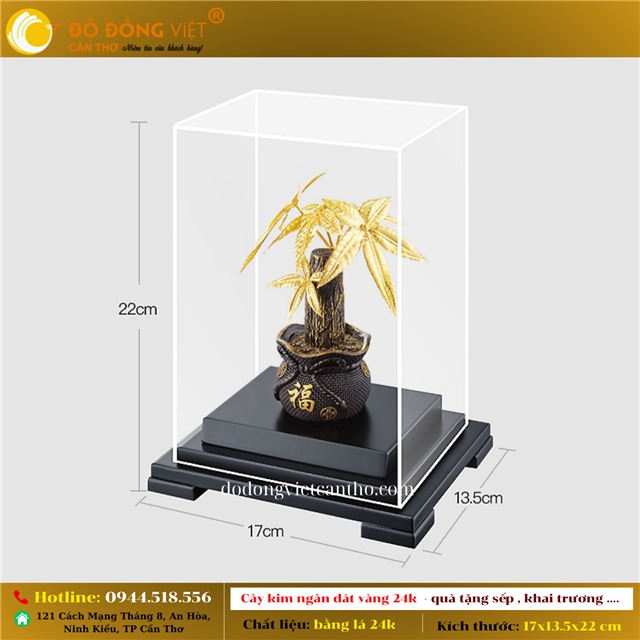 CÂY KIM NGÂN DÁT VÀNG - VẬT PHẨM CHIÊU TÀI CẦU LỘC