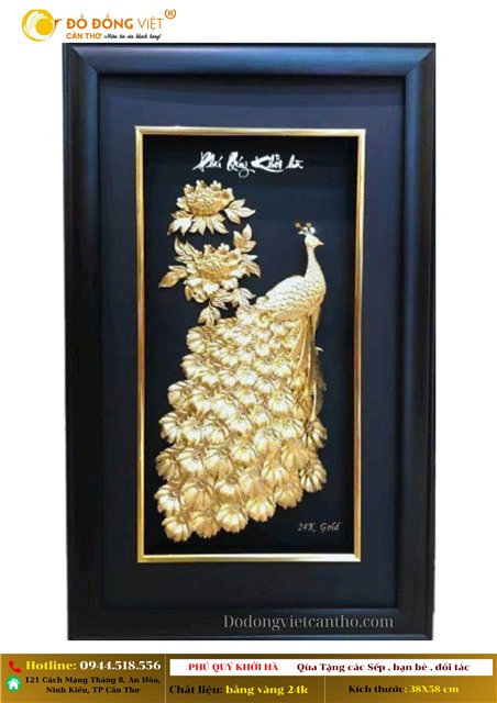 MUA TRANH PHÚ QUÝ KHỞI HÀ - GIÀU SANG GÕ CỬA NHÀ