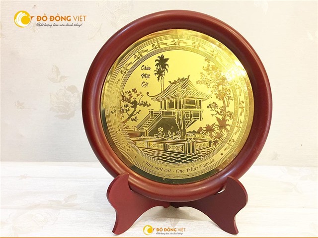 ĐĨA ĐỒNG CHÙA MỘT CỘT – QUÀ TẶNG SANG TRỌNG CHO SẾP, ĐỐI TÁC VÀ KHÁCH HÀNG NƯỚC NGOÀI