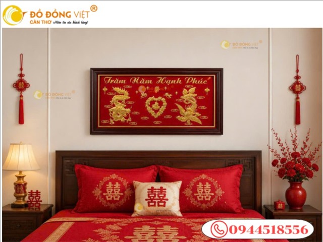 Tranh Trăm Năm Hạnh Phúc – Quà Cưới Sang Trọng Mang Ý Nghĩa Viên Mãn