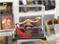 Gậy như ý mạ vàng làm quà tặng sếp