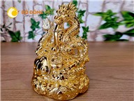 Tượng rồng phong thủy mạ vàng 24k tại Đồ đồng Việt Cần Thơ