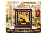 QUÀ TẶNG CAO CẤP – ĐÔI CHIM CÔNG VIÊN MÃN